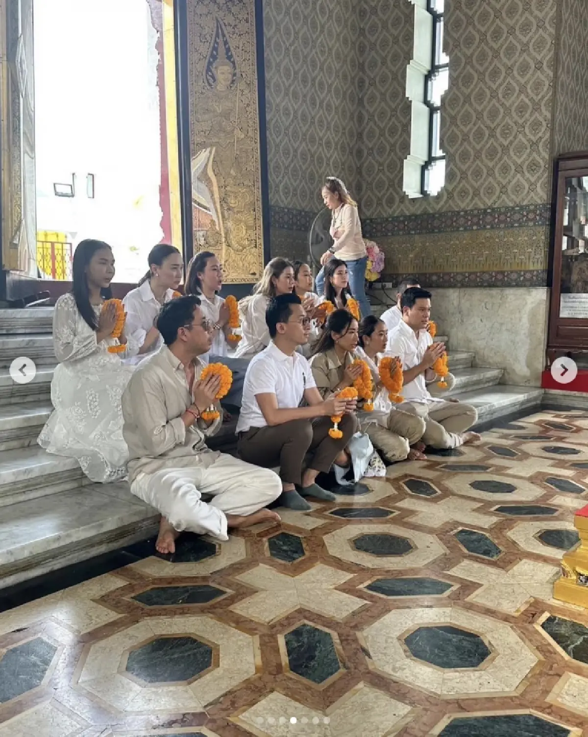 ‘อุ๊งอิ๊ง’ ทำบุญวันเกิด ขอพรพระให้ 'ทักษิณ' กลับบ้านปลอดภัย