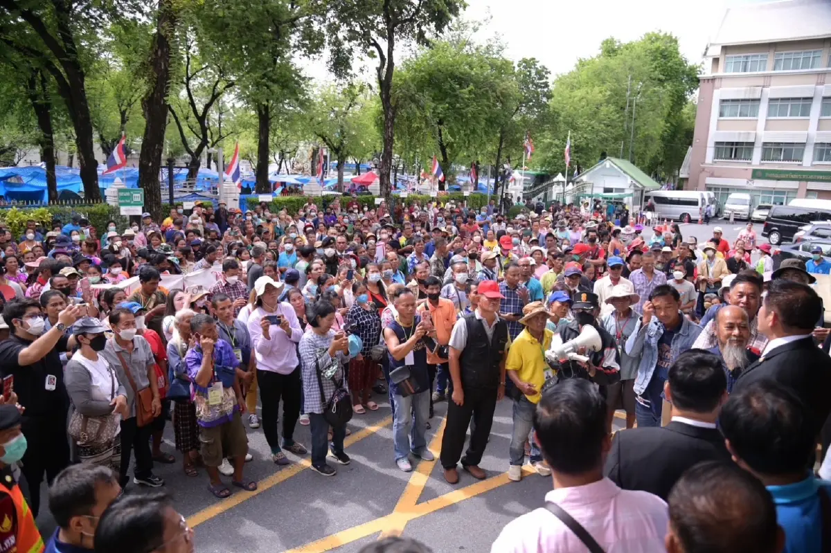 'ธรรมนัส' รับฟังสมัชชาเกษตรกรอีสาน ให้กรมชลฯหารือแก้ปัญหา