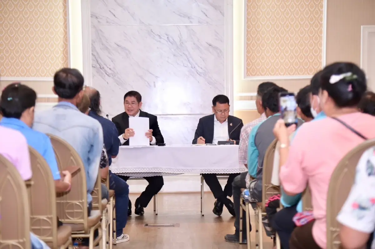 'ธรรมนัส' รับฟังสมัชชาเกษตรกรอีสาน ให้กรมชลฯหารือแก้ปัญหา