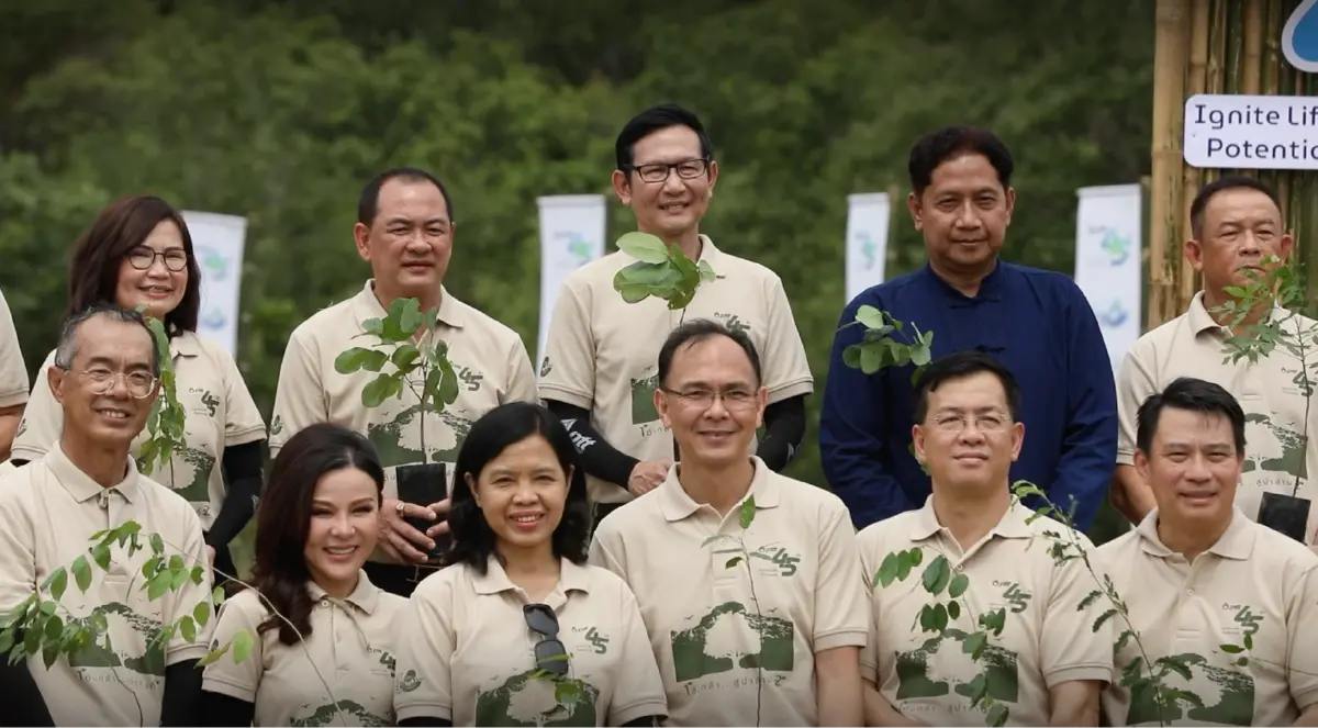 '1 ต้นกล้า...สู่ป่าล้านที่ 2' เปิดภารกิจจุดพลังชีวิต พลิกผืนป่า โดย 'ปตท.'