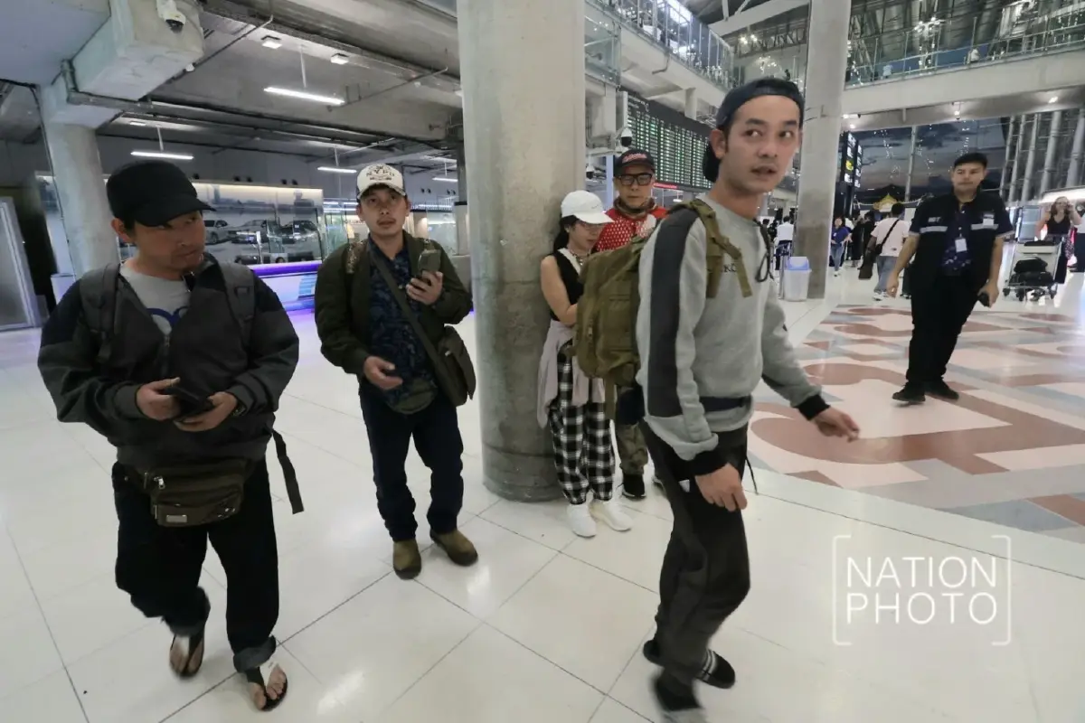 ภาพชุด 'แรงงานไทย' ใน 'อิสราเอล' ชุดที่ 2 เดินทางถึงประเทศไทยแล้ว