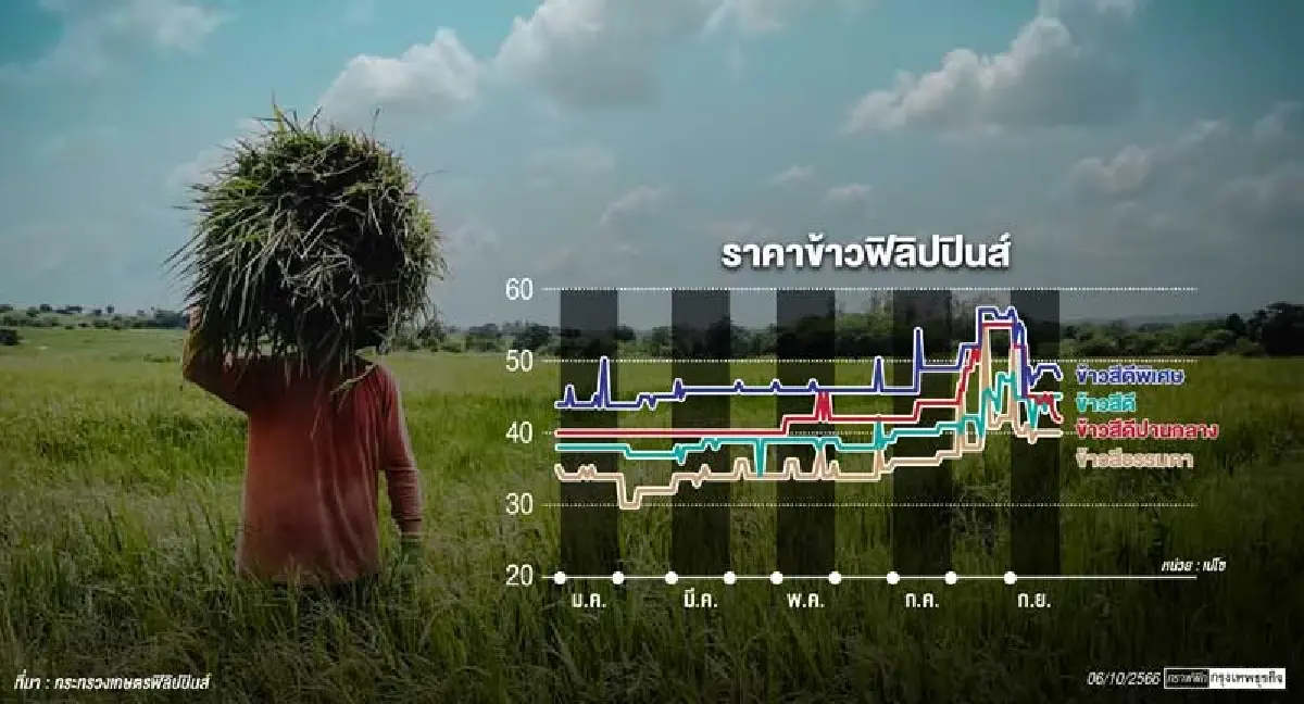 มาตรการ‘ตรึงราคาข้าว’ สั่นคลอนชีวิตชาวนาฟิลิปปินส์