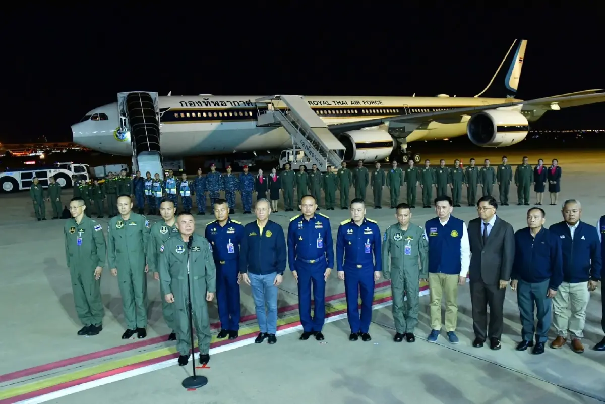 กองทัพอากาศ ส่งเครื่องบิน A340-500 เที่ยวแรก อพยพคนไทยในอิสราเอล