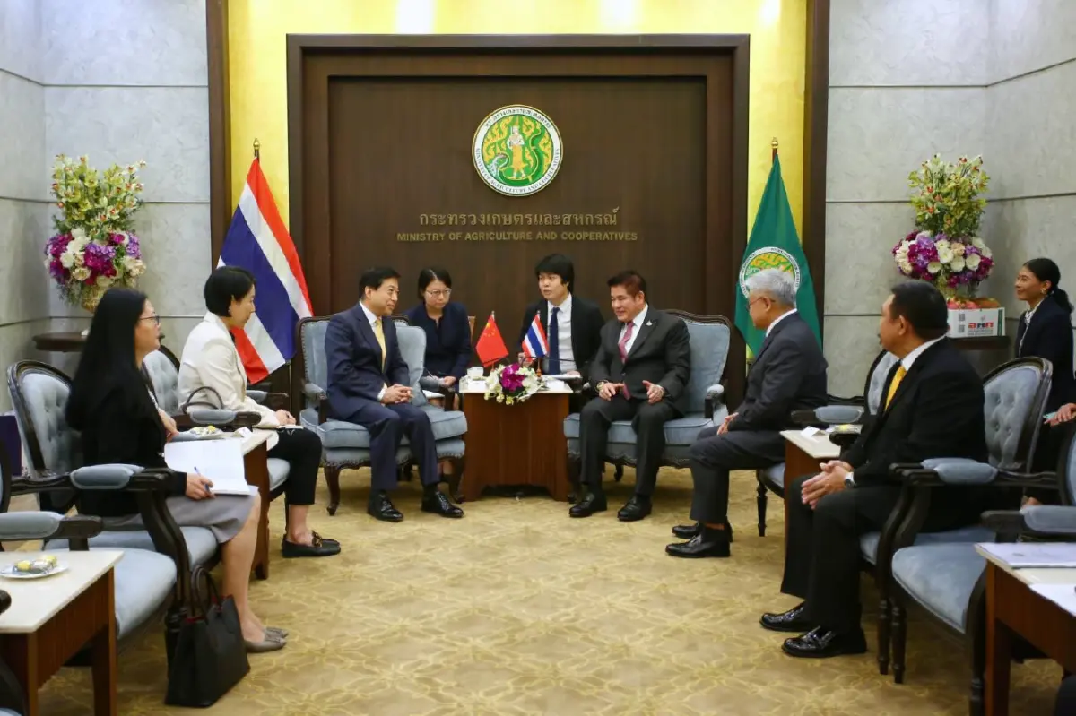ธรรมนัส เคาะลงนามพิธีสาร 3 สินค้าเกษตรเจาะตลาด จีน ธ.ค. นี้