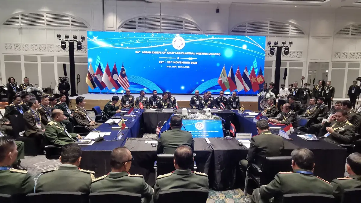 'สุทิน' เปิดประชุม ผบ.ทบ.อาเซียน เสริมสร้างความมั่นคง พื้นที่ภูมิรัฐศาสตร์