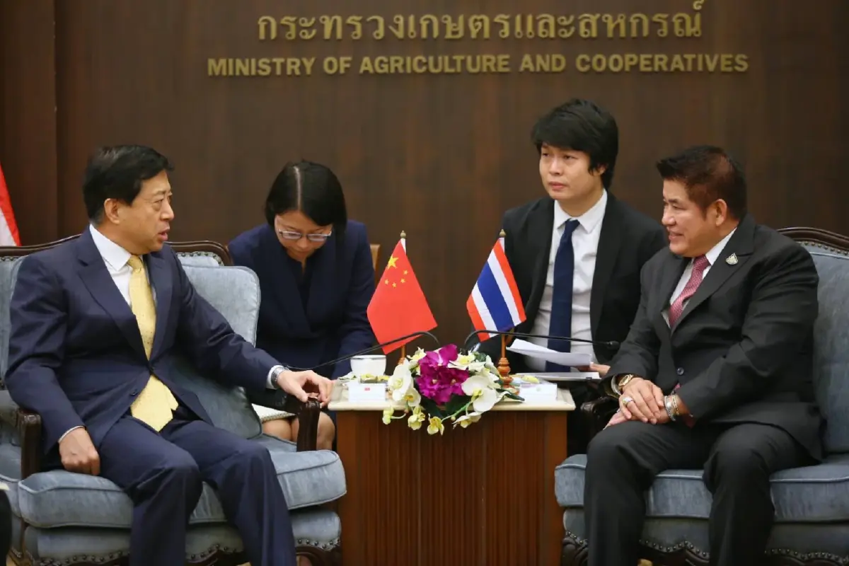 ธรรมนัส เคาะลงนามพิธีสาร 3 สินค้าเกษตรเจาะตลาด จีน ธ.ค. นี้