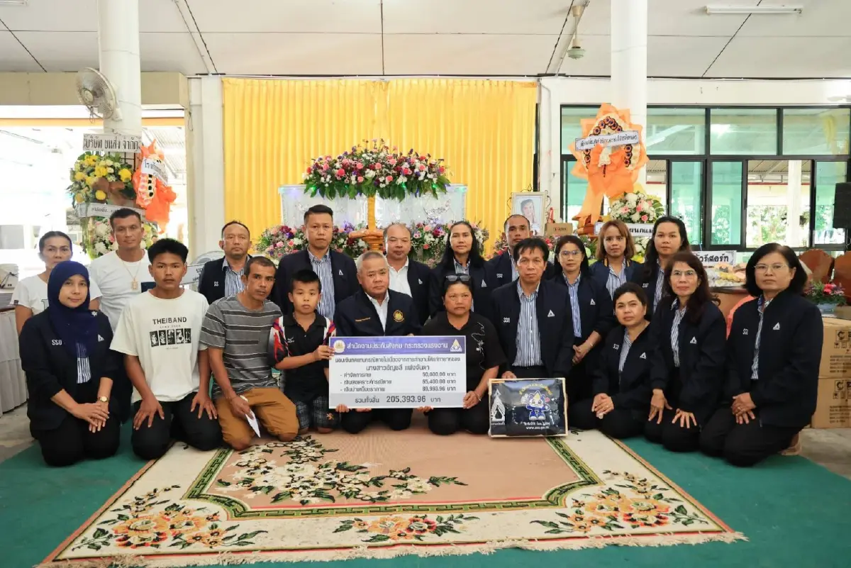 พิพัฒน์ สั่ง 'บุญสงค์' เลขาธิการ สปส. จ่ายสิทธิประกันตนให้ 2 ครอบครัวที่เสียชีวิตจากเหตุรถทัวร์ชนต้นไม้ดับ