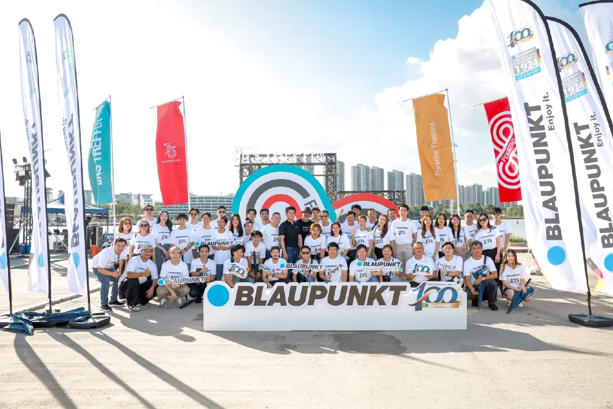 ‘BLAUPUNKT’ จับมือ ‘DAS TREFFEN 8’ งานรวมพลคนรัก 'Porsche' ฉลองยิ่งใหญ่ครบรอบ 100 ปี