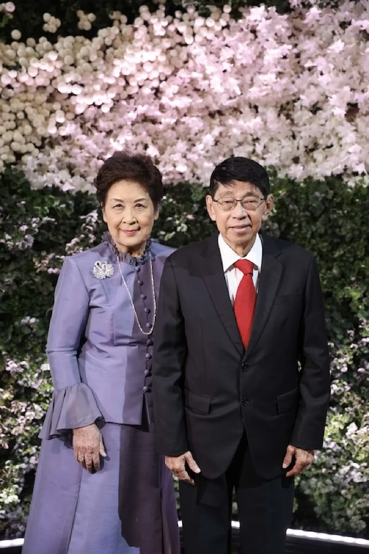 พิธีฉลองสมรสพระราชทานระหว่าง ‘อัยยวัฒน์ ศรีวัฒนประภา-นันทิสา ตันยงค์เวช’