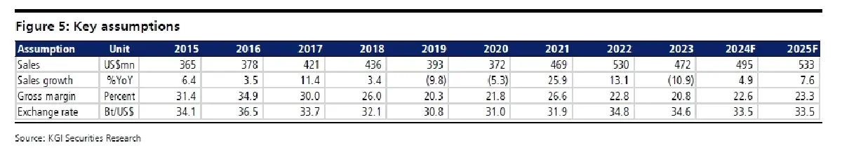 วิเคราะห์หุ้นรายตัว : บล.เคจีไอฯ KCE ผลประกอบการ 4Q66: กำไรจากธุรกิจหลักต่ำกว่าที่คาด