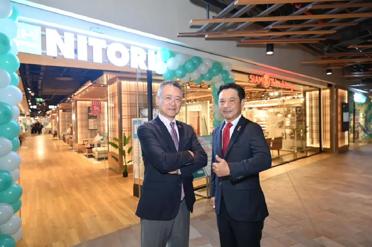'นิโตริ’ เร่งเปิด 5 สาขาใหม่ปี 67 พร้อมลงทุนใหญ่ 1,500 ล้าน ขยายผลิตพรมในไทย