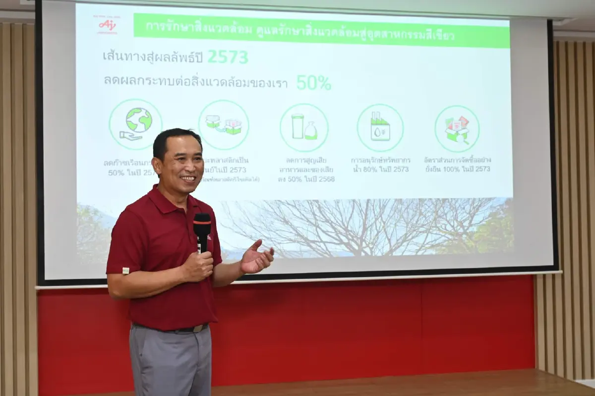 เปิดยุทธศาสตร์ 'อายิโนะโมะโต๊ะ' วางงบ 3,000ล้าน สู่ความยั่งยืน