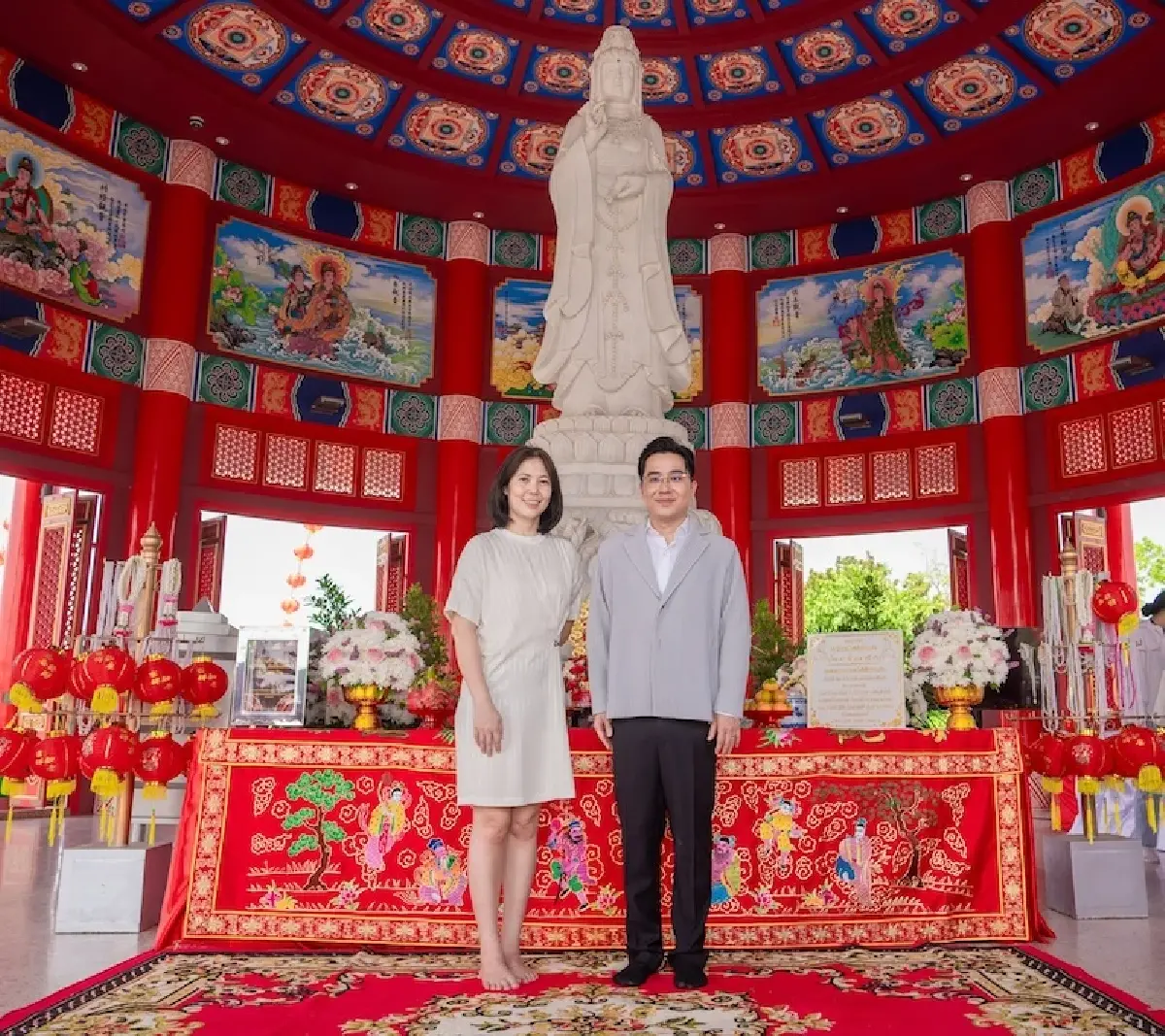 ตามดูวิหาร ‘อี่ ทง เทียน ไท้’ ที่ ‘เจ้าสัวบุณยสิทธิ์’ สร้างให้กบินทร์บุรี