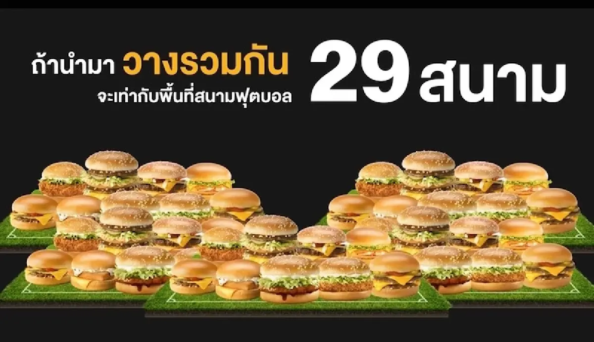 ‘แมคโดนัลด์’ ทุบสถิติรายได้สูงสุดรอบ 38 ปี  โกย 7,213 ล้านบาท กำไรโตต่อ 100%