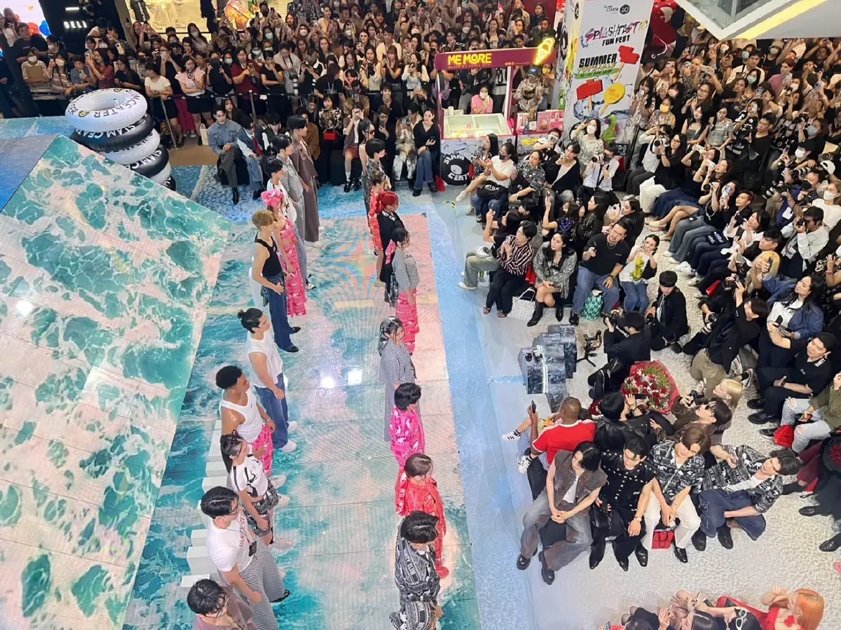 ภาพบรรยากาศ 'สงกรานต์ 2567' ที่ สยามพารากอน สยามเซ็นเตอร์ และสยามดิสคัฟเวอรี่