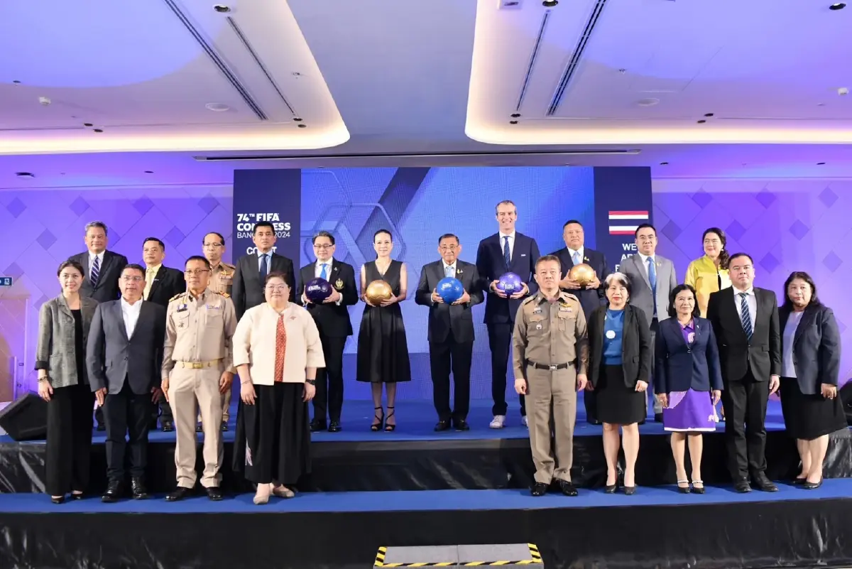 ผู้นำฟุตบอล 211 ประเทศทั่วโลกตบเท้าเข้าไทย ร่วมงานใหญ่ ‘FIFA Congress 2024’