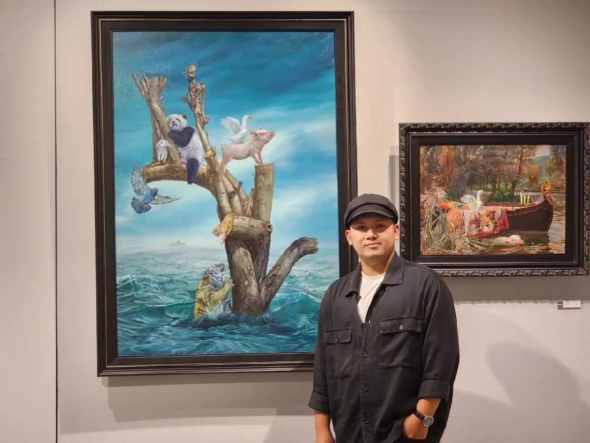 SOLO Exhibition 'When The Climate Change' โดย ธราพงษ์ ผูกพัน