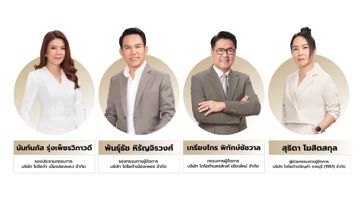 ถอดสูตรความสำเร็จ '16 ผู้แทนจำหน่ายโตโยต้า' กับรางวัล President’s Excellent Award 2023