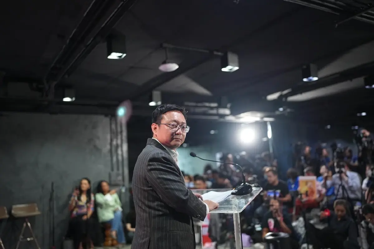 'ชัยธวัช' แถลงปิดคดียุบก้าวไกล ย้ำ9 ข้อ ยกรธน.ยันศาลไร้อำนาจเพิกถอนสิทธิ