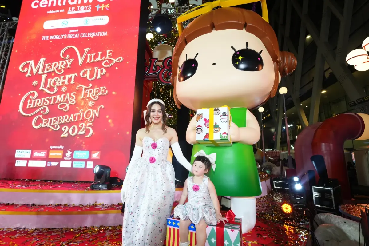 เปิดแล้ว 40 แลนมาร์คต้นคริสต์มาส ที่ศูนย์การค้าเซ็นทรัล ดึงคนไทยฉลองใหญ่