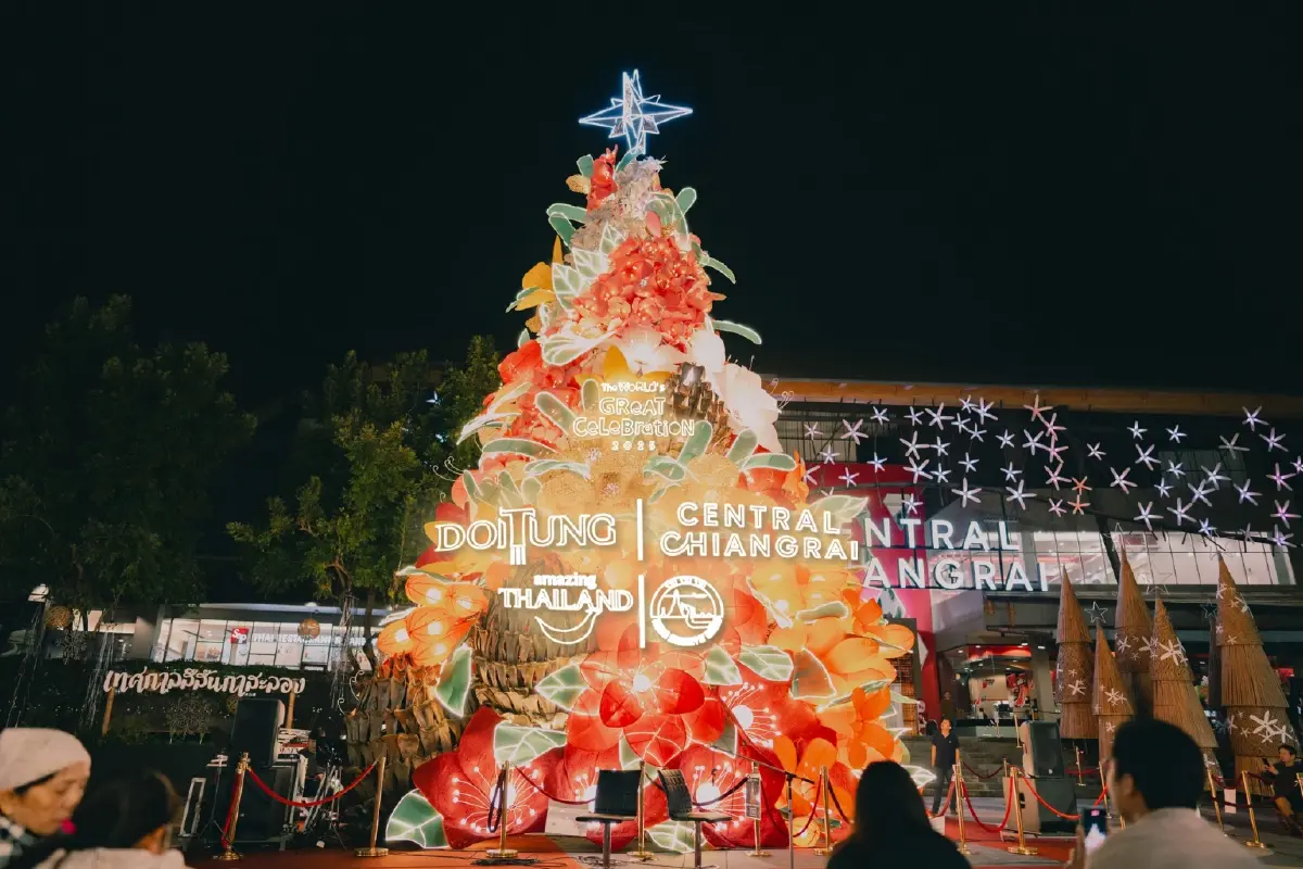 เปิดแล้ว 40 แลนมาร์คต้นคริสต์มาส ที่ศูนย์การค้าเซ็นทรัล ดึงคนไทยฉลองใหญ่