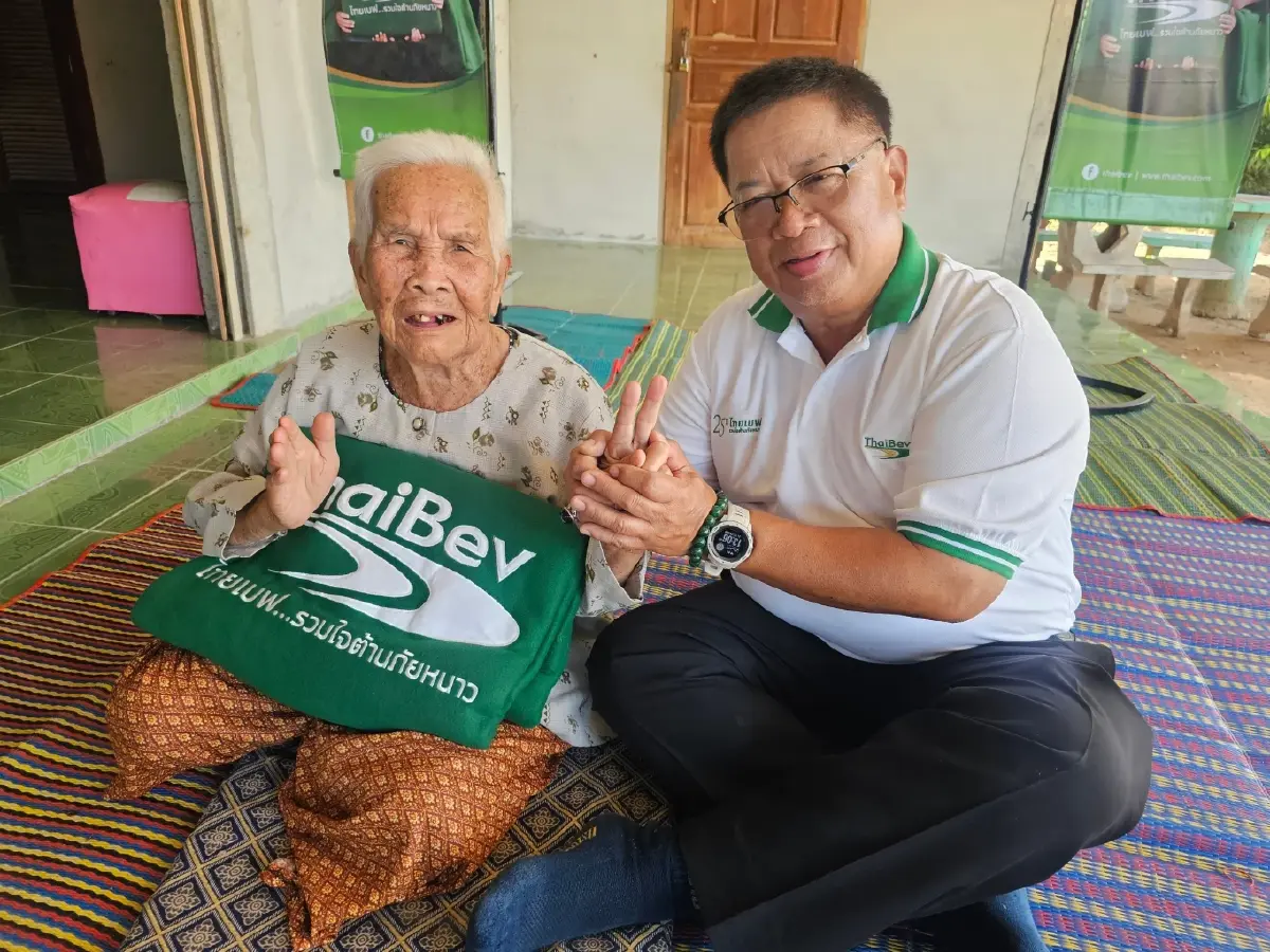 "ไทยเบฟ" ชูแนวคิด ให้แบบยั่งยืน ส่งมอบผ้าห่มต้านภัยหนาวให้คนไทย สู่ปีที่ 25