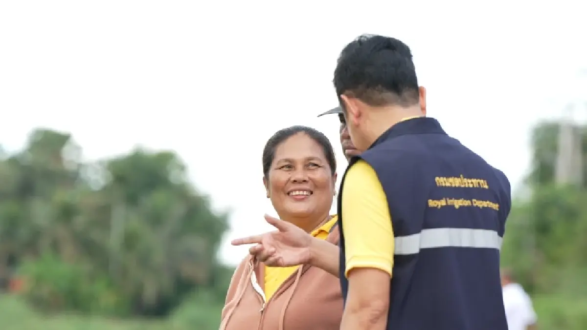 โครงการส่งน้ำบำรุงรักษาระโนด-กระแสสินธุ์ ขุดลอกคลองยูออก กำจัดสิ่งกีดขวางทางน้ำ