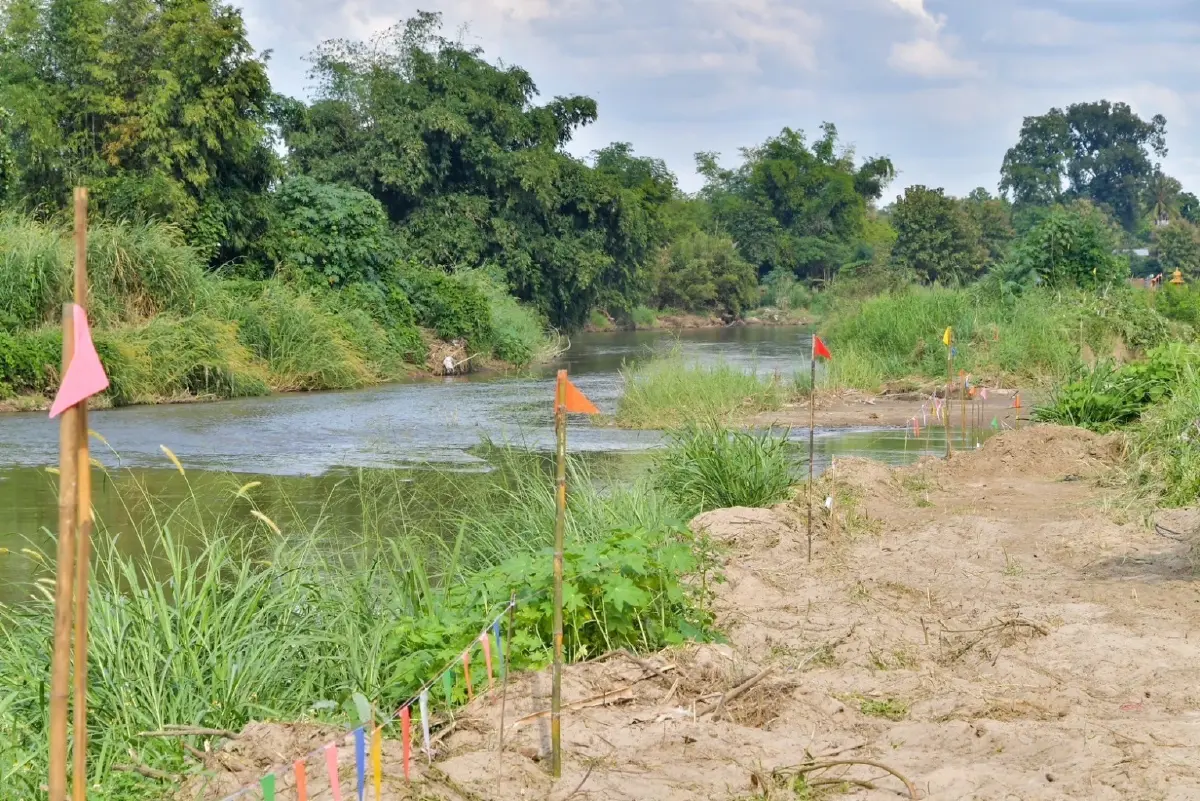 กรมชลประทาน เร่งแก้ปัญหาน้ำท่วมแม่วาง หลังน้ำป่ากัดเซาะตลิ่งเสียหายหนัก