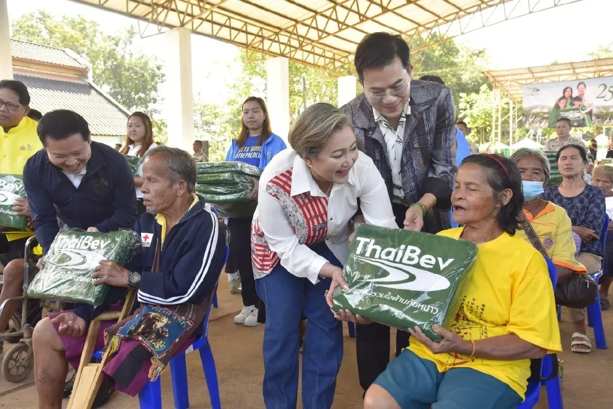 "ไทยเบฟ" ชูแนวคิด ให้แบบยั่งยืน ส่งมอบผ้าห่มต้านภัยหนาวให้คนไทย สู่ปีที่ 25