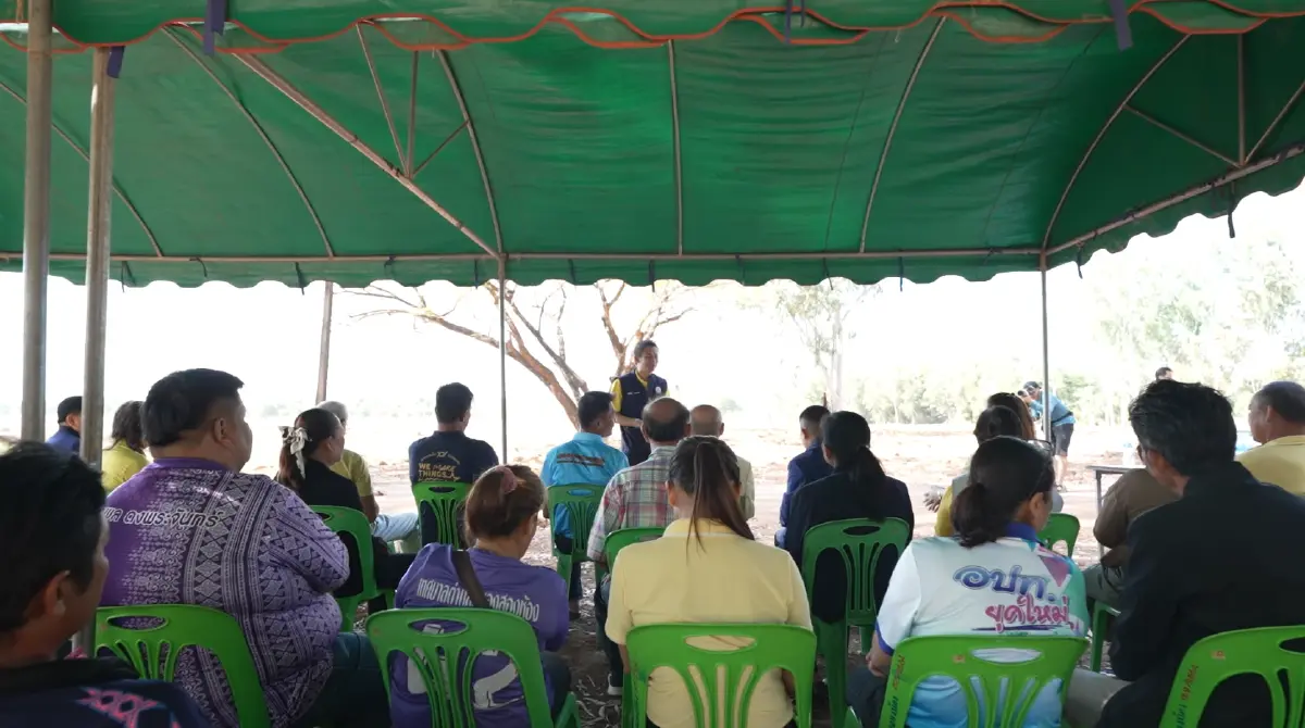 เพิ่มศักยภาพการเก็บกักน้ำ 'อ่างเก็บน้ำหนองสองห้อง' โครงการชลประทานหนองคาย