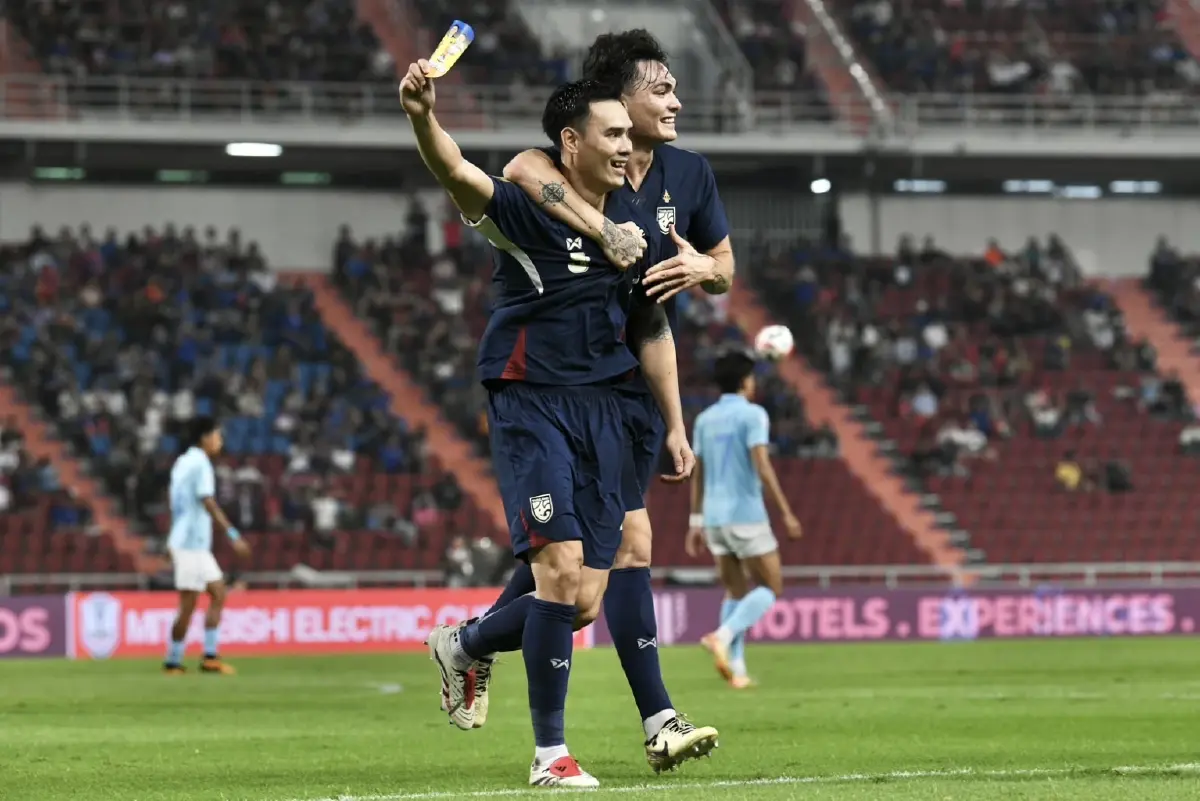 ดูบอลสด ถ่ายทอดสดฟุตบอล 'ทีมชาติไทย พบ ฟิลิปปินส์' บอลวันนี้ อาเซียน คัพ 2024