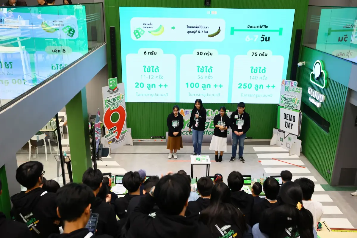 'กสิกรไทย' ประกาศผล AFTERKLASS Business Camp ปีที่ 5 ปั้นนักธุรกิจรุ่นใหม่