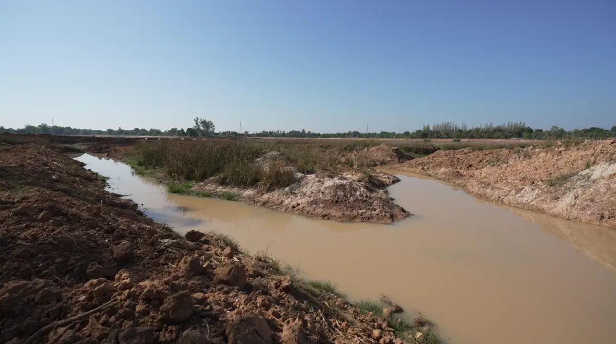 เพิ่มศักยภาพการเก็บกักน้ำ 'อ่างเก็บน้ำหนองสองห้อง' โครงการชลประทานหนองคาย