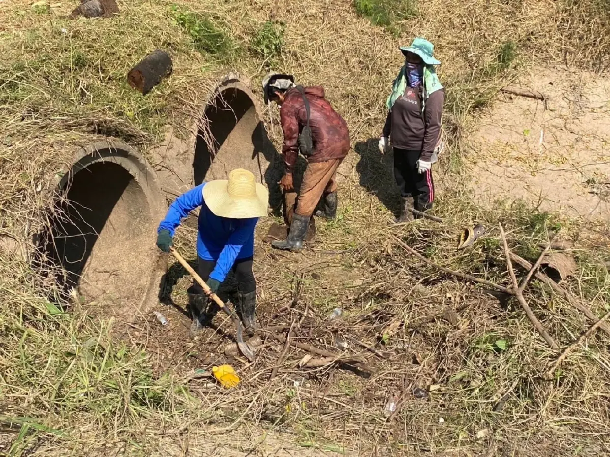 กรมชลประทาน เดินหน้ากำจัดวัชพืช เพิ่มประสิทธิภาพการส่งน้ำฤดูแล้ง