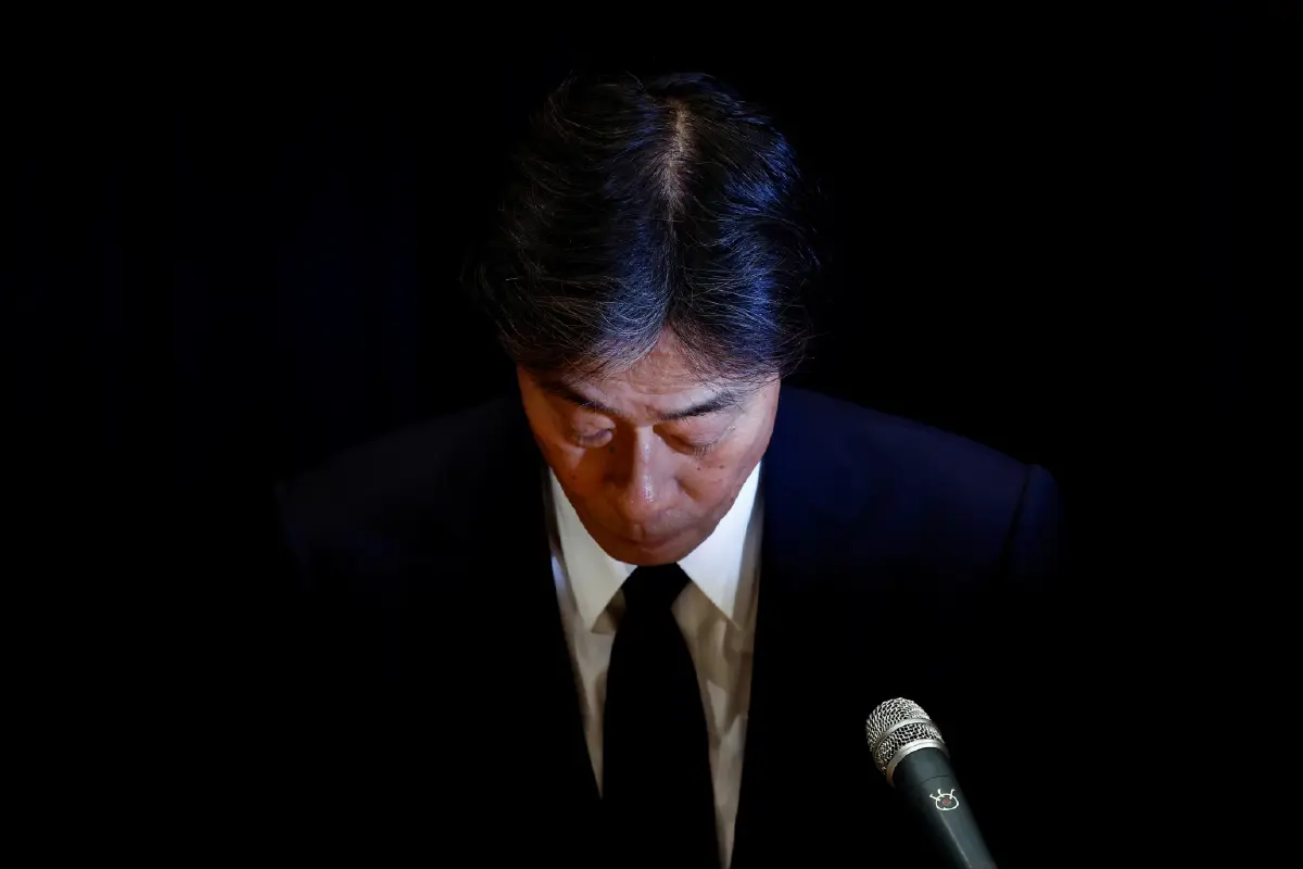 ประธาน 'ฟูจิทีวี' ลาออกแล้ว! เซ่มปมฉาว ส่งผู้ประกาศสาวปรนเปรอคนดัง