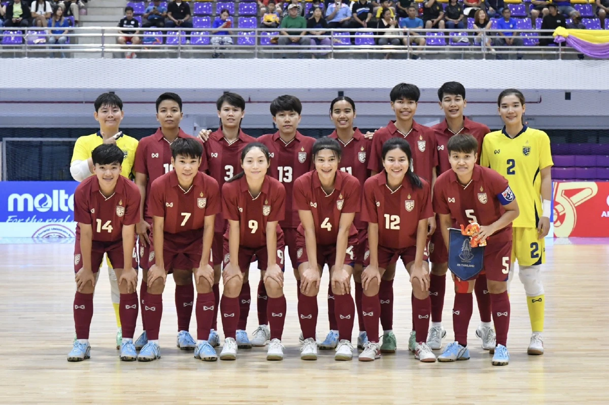 ถ่ายทอดสดฟุตซอล ทีมชาติไทย พบ บาห์เรน ดูบอลสด ฟุตซอลหญิงชิงแชมป์เอเชีย 2025