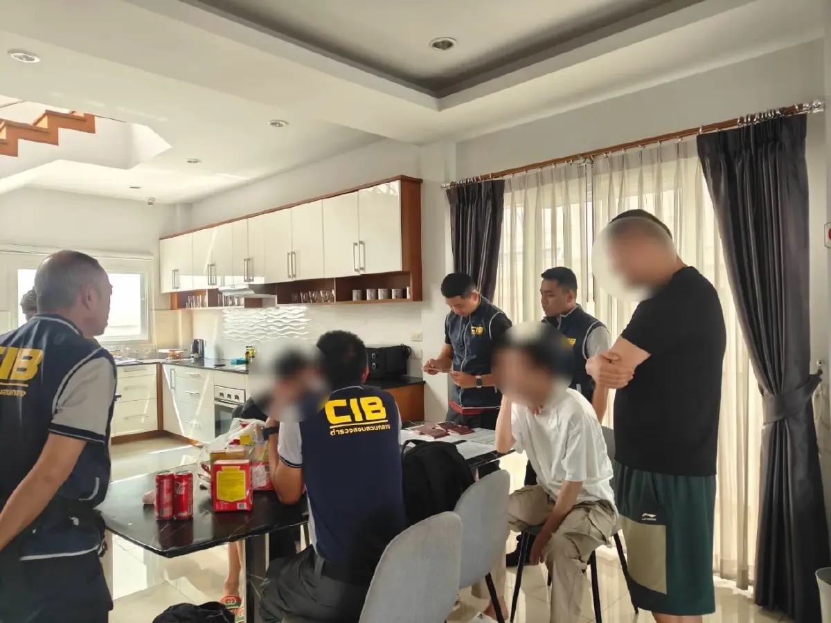 บุกชลบุรีค้น 5 จุด ลุย 40 บริษัทนอมินี ฟอกเงินแก๊งคอลเซ็นเตอร์ ซื้ออสังหาฯ