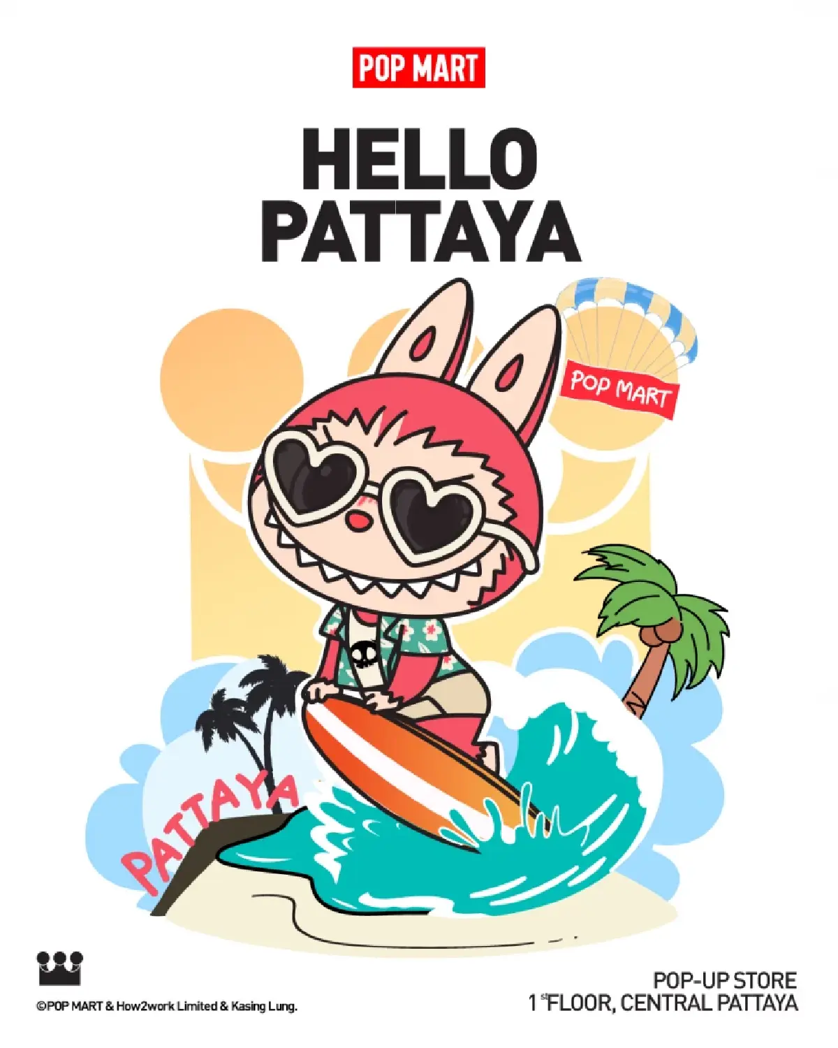 ‘POP MART’ ครองตลาดไทย ส่ง 'By the sea' เซ็นทรัลพัทยา ครั้งแรกในโลก