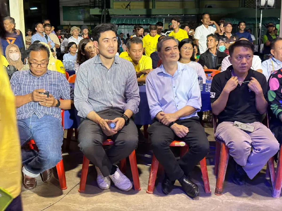 ชิงนายกอบจ.พัทลุงเดือด! 'อภิสิทธิ์' ช่วย'สาโรจน์' คนสนิทหาเสียง ชน'ธรรมเพชร'