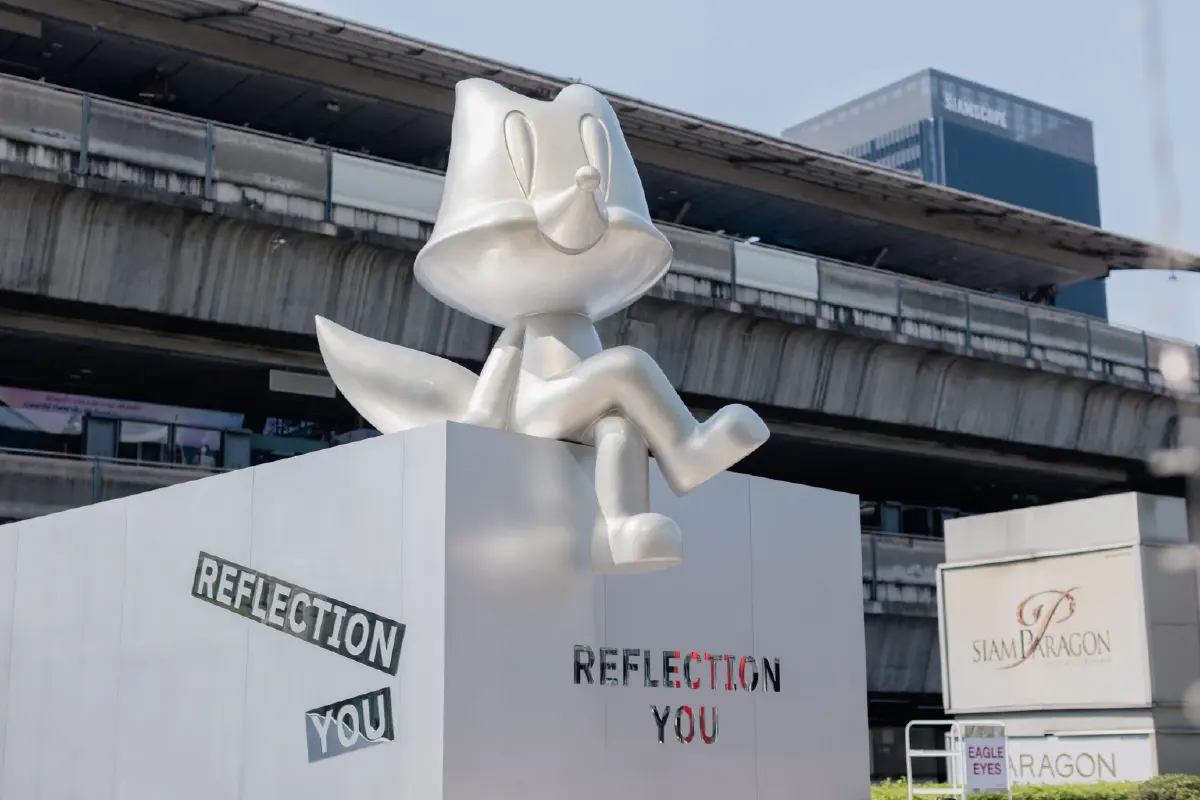 ชมงานศิลป์สุดครีเอท 'Reflection You' ที่สยามพารากอน และสยามดิสคัฟเวอรี่