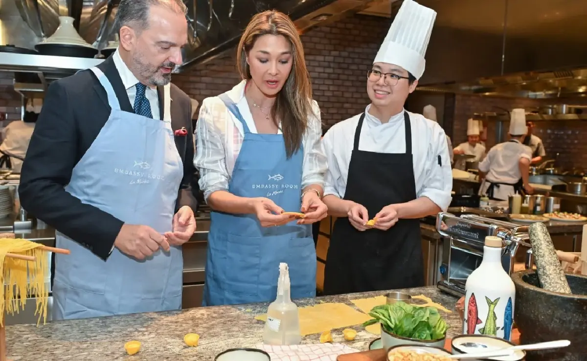 'La Marina' 'อาหารทะเล' อิตาเลียนตอนใต้ เรียบง่าย มีเสน่ห์ ทรงพลัง