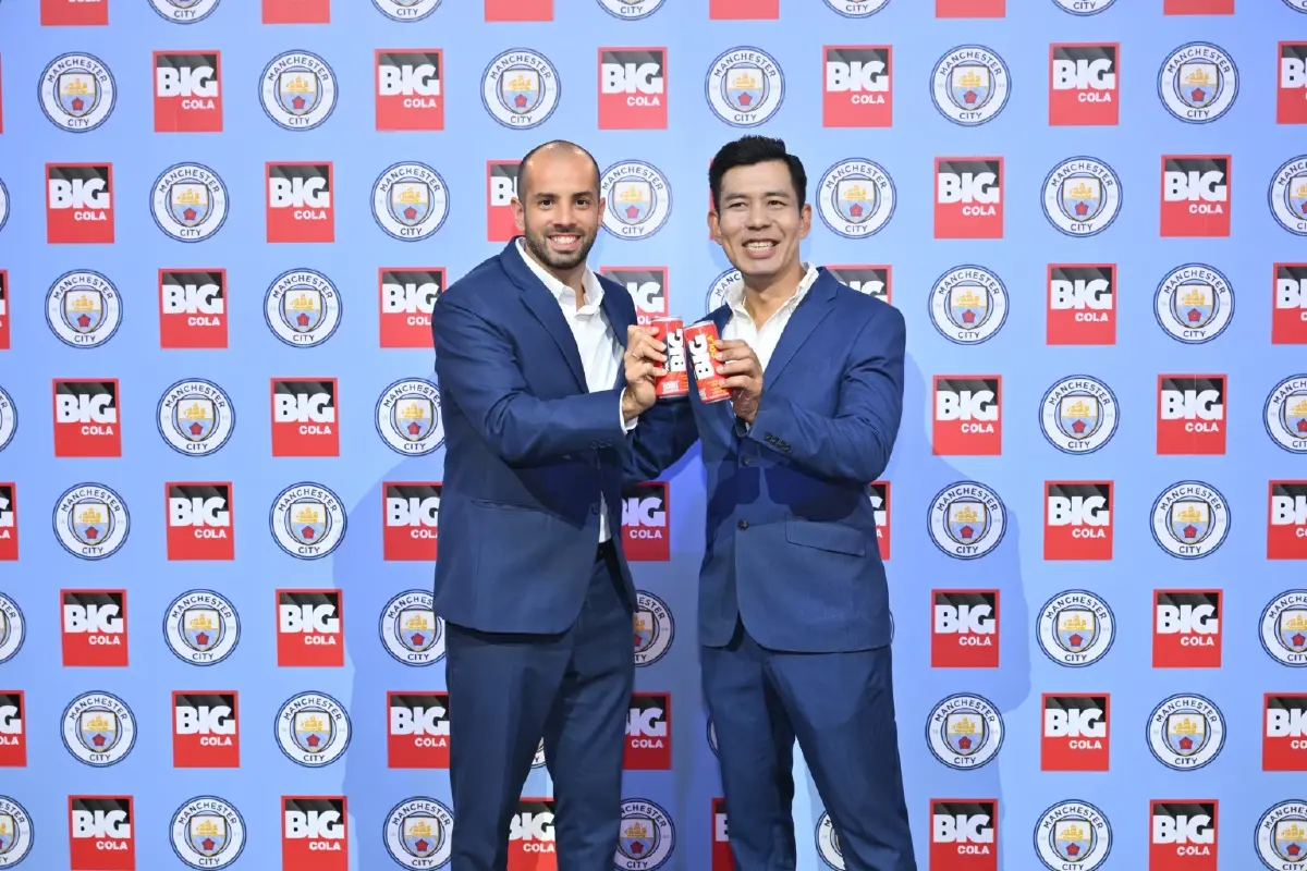 บิ๊กโคล่า คัมแบ็ก ชิงท็อป 3 น้ำอัดลม สู่ Official Partner แมนซิตี้