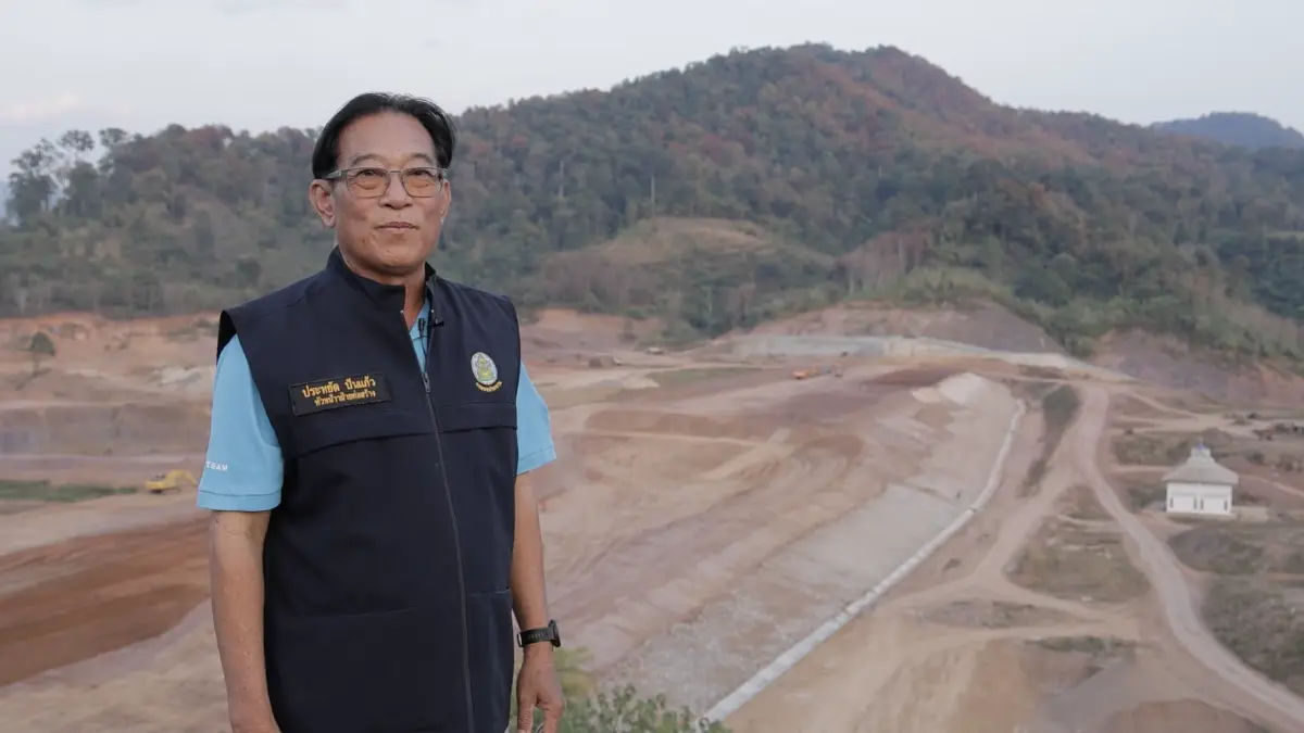 'อ่างเก็บน้ำห้วยรู อันเนื่องมาจากพระราชดำริ' แหล่งน้ำแห่งความหวังของชาว อ.ปง จ.พะเยา