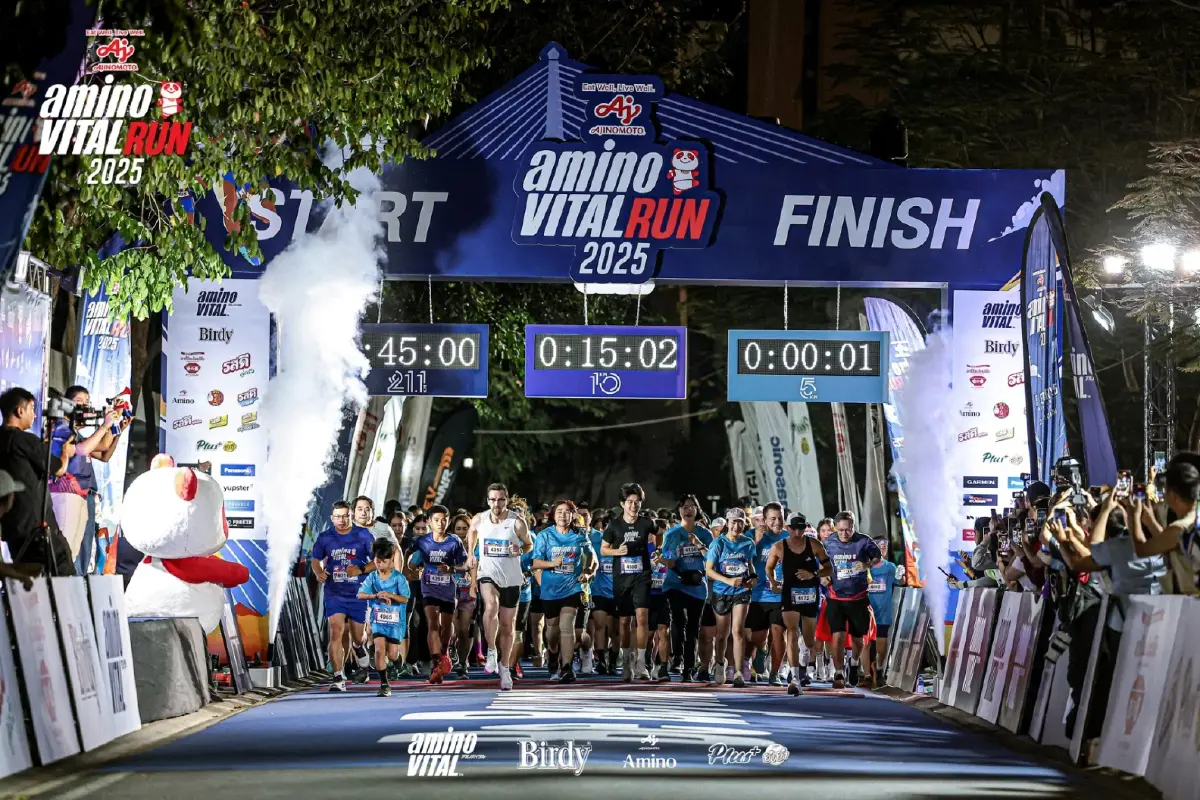 \'aminoVITAL Run 2025\' งานวิ่งกระแสปัง ชาร์จพลังด้วยเกลือแร่ใหม่