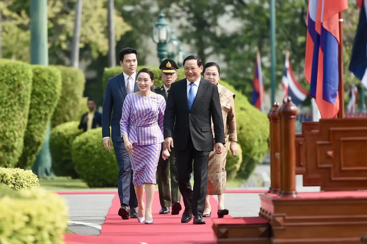 ‘แพทองธาร’ เปิดทำเนียบฯ ต้อนรับ ‘นายกฯ สปป.ลาว’ หารือข้อราชการ