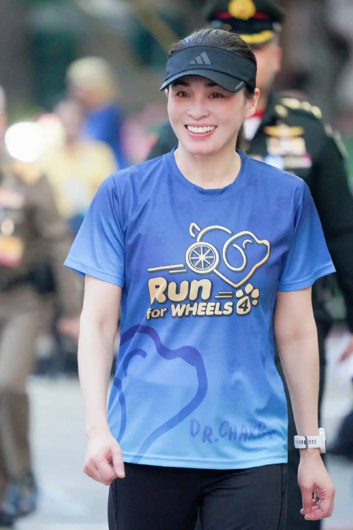 พระราชินี เสด็จฯ ส่วนพระองค์ ทรงร่วมวิ่งในงาน Run for Wheels