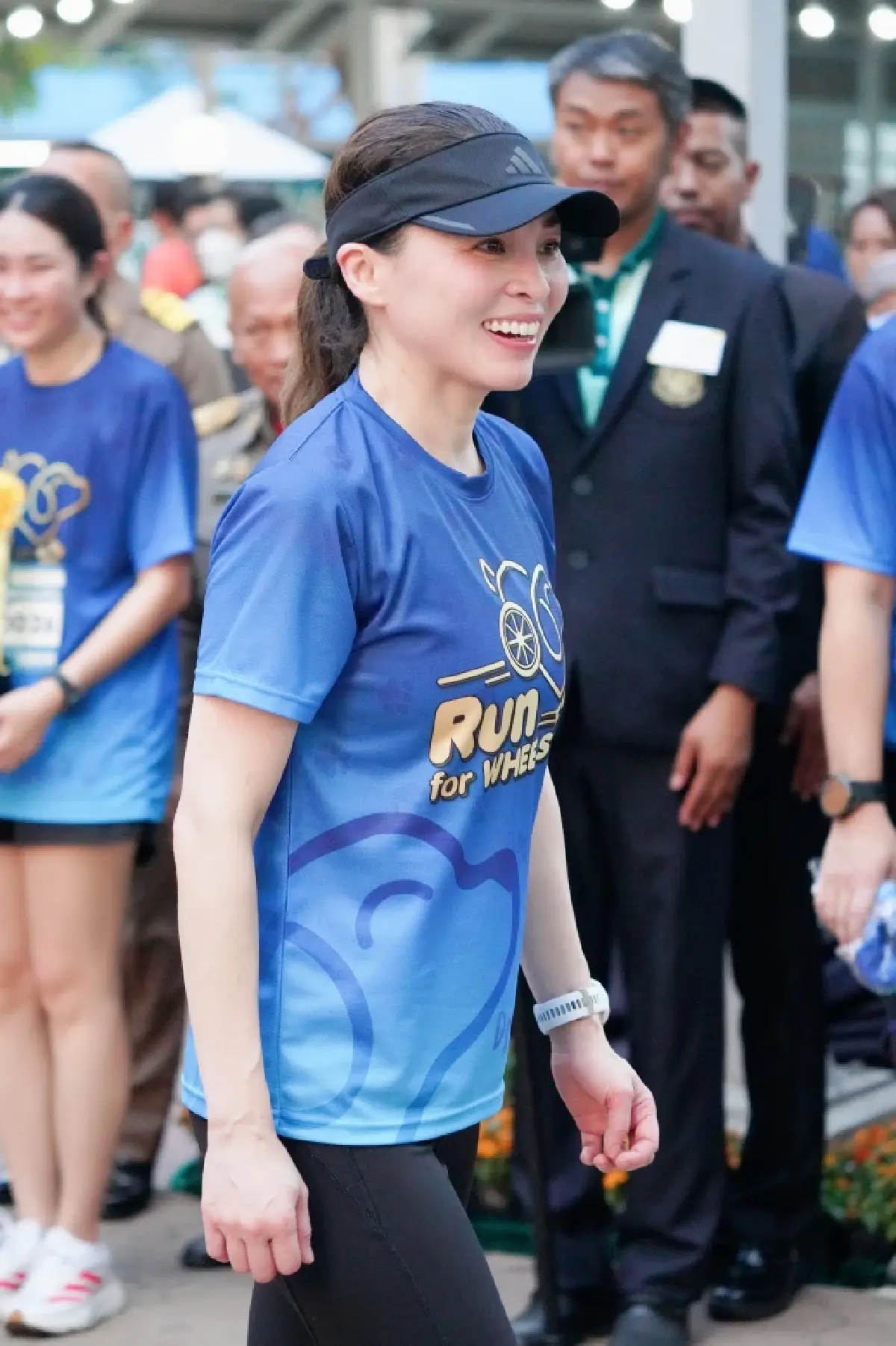 พระราชินี เสด็จฯ ส่วนพระองค์ ทรงร่วมวิ่งในงาน Run for Wheels