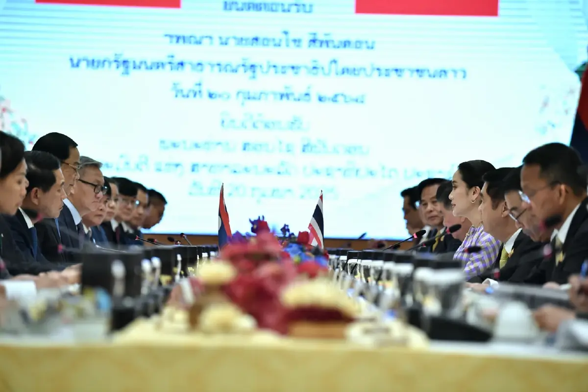 ‘แพทองธาร’ เปิดทำเนียบฯ ต้อนรับ ‘นายกฯ สปป.ลาว’ หารือข้อราชการ