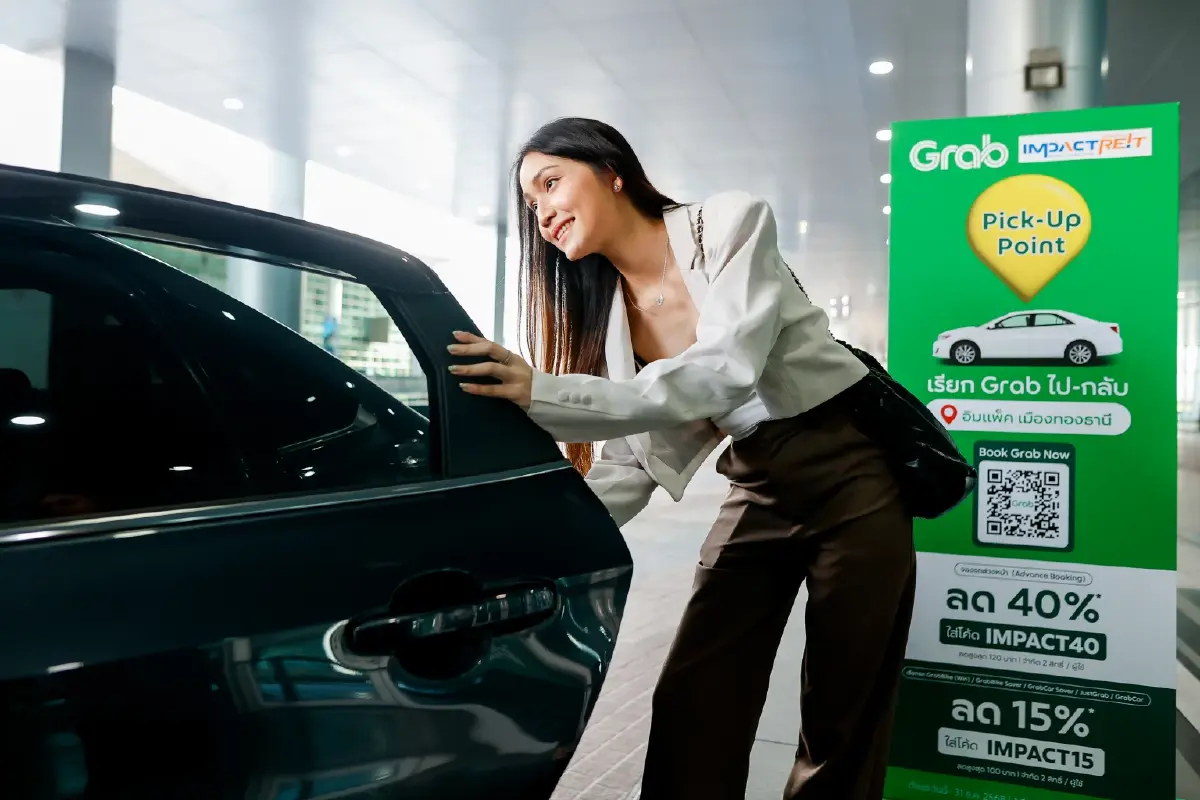 ‘อิมแพ็ค’ คนทะลัก 10 ล้านคนต่อปี แห่เรียกรถ ‘Grab’ โตพุ่ง 25%