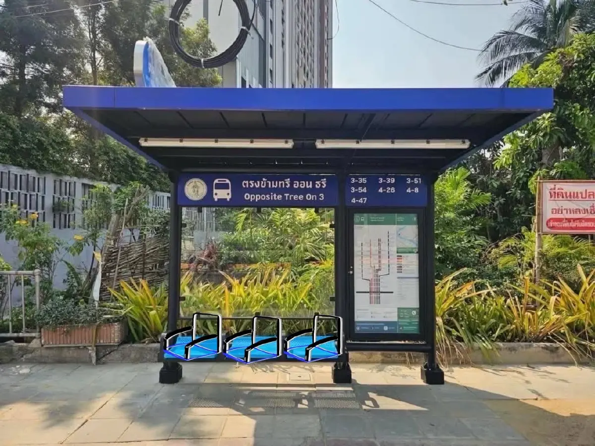 ข้อเสนอให้ กทม.ปรับแก้แบบ ศาลาพักคอยรถเมล์ ศาลาที่พักผู้โดยสาร